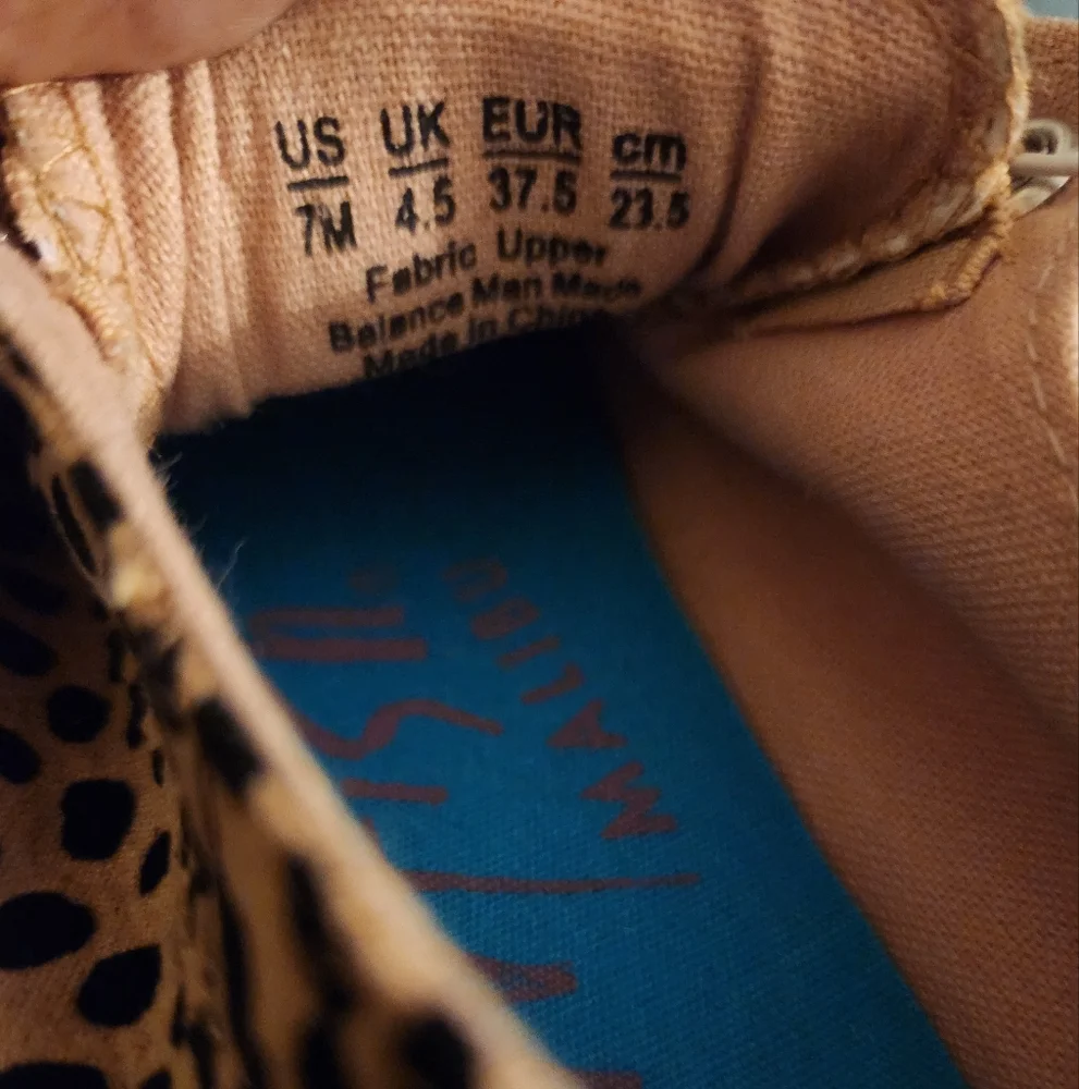 Blowfish Cheetah slip ons sneaker